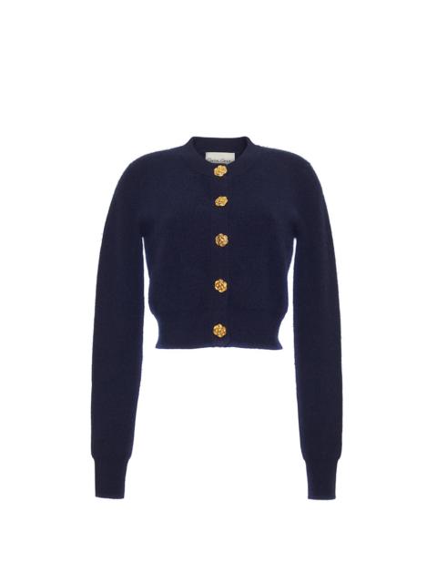 Ellery Cardigan
A Timeless Wardrobe Staple with Elegant Gold Floral Buttons