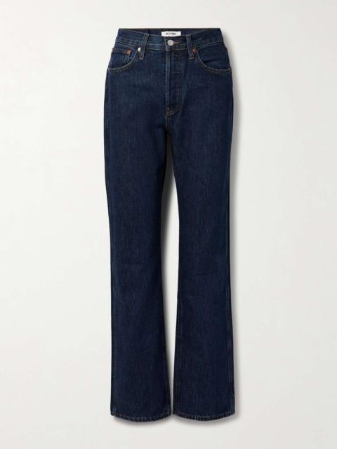 90s Loose high-rise straight-leg jeans