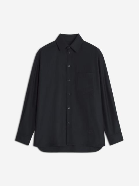 MAISON KITSUNE HANDWRITING OVERSIZED SHIRT