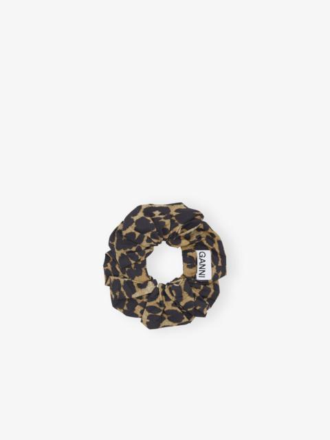 LEOPARD COTTON SCRUNCHIE