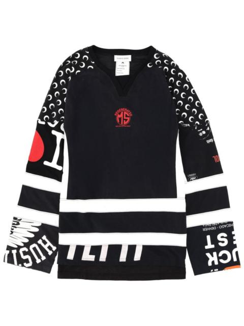 Marine Serre "Upcycle Graphic" Field Hockey T-Shirt