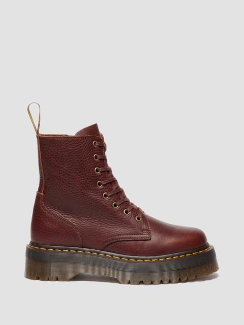 JADON Soft Ambassador Leather Platform Boots