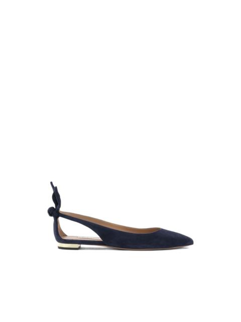 Bow tie ballet" bellet flats