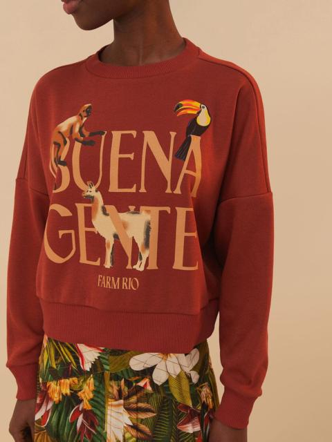 Brown Buena Gente Sweatshirt