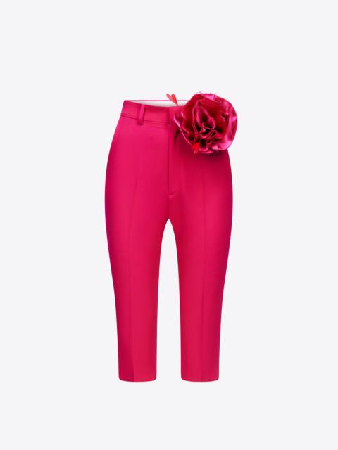 FLOWER CORSAGE TAILORED SHORT