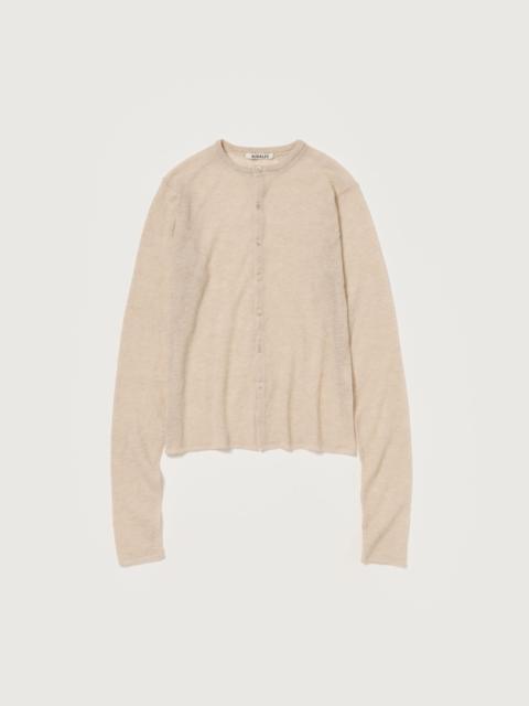 SHEER CASHMERE KNIT CARDIGAN