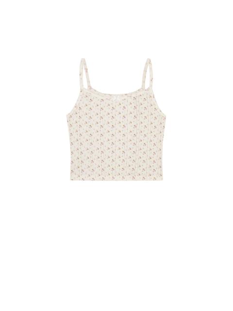 The Picot Tank English Rose