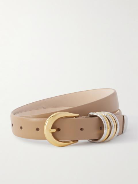 Hollyhock Leather Belt