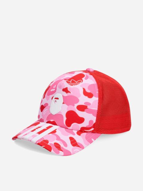 BAPE Trucker Cap Clear Pink