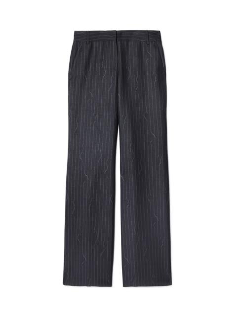 Pinstripe Wide Pant
