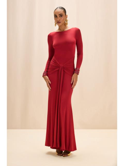 INTENSITY JERSEY LONG SLEEVE GOWN