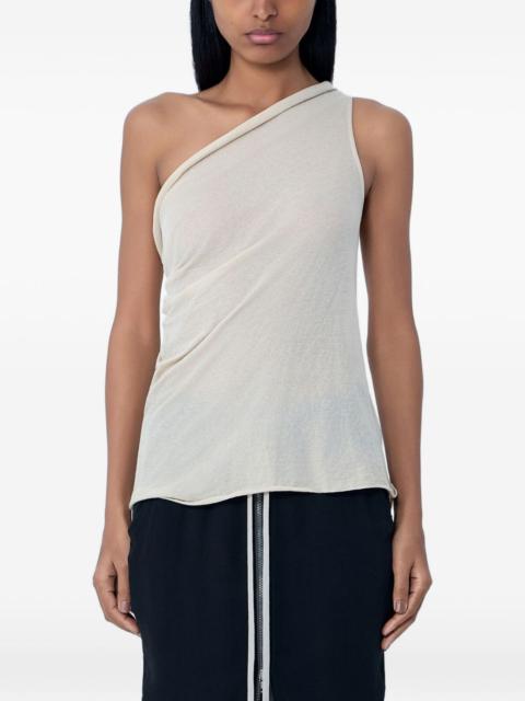 asymmetric draped top