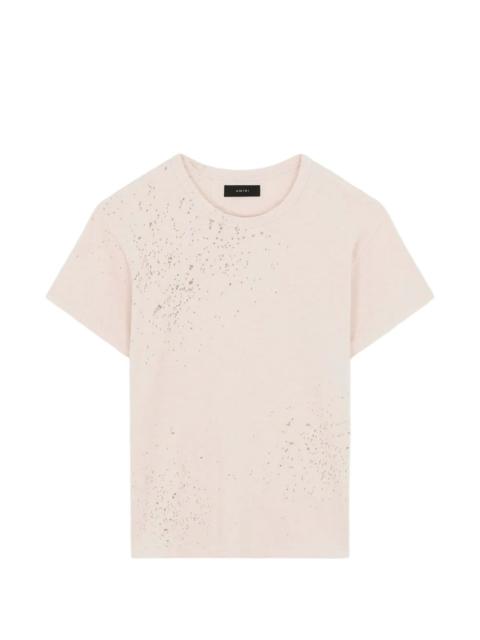 speckled T-shirt
