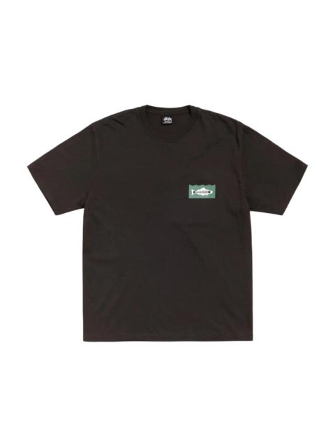 Stussy Heal The Bay 40 Pigment Dyed Tee Faded Black
