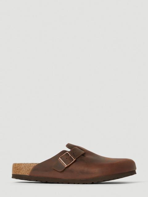 Boston Oiled Leather Mules