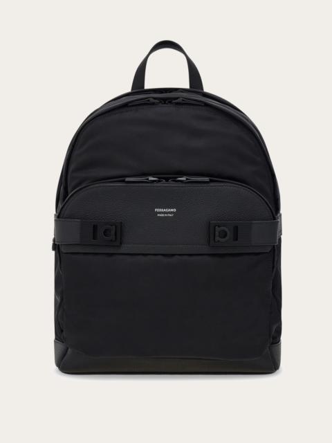 Backpack with Gancini buckles