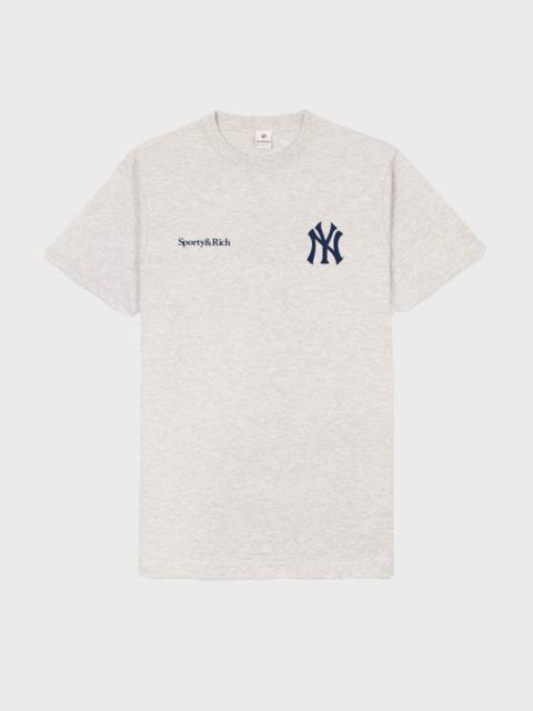 T-shirt Yankees Curve Grey
