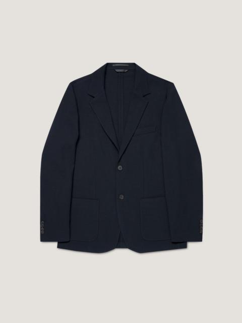 Textured Wool Blazer