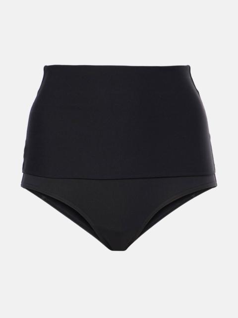 Gredin high-rise bikini bottoms