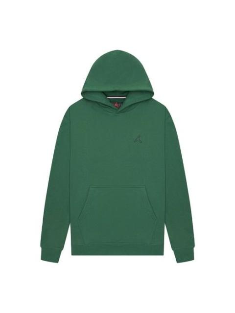 Air Jordan Embroidered Logo Sports Fleece Hoodie 'Green' DA9818-333