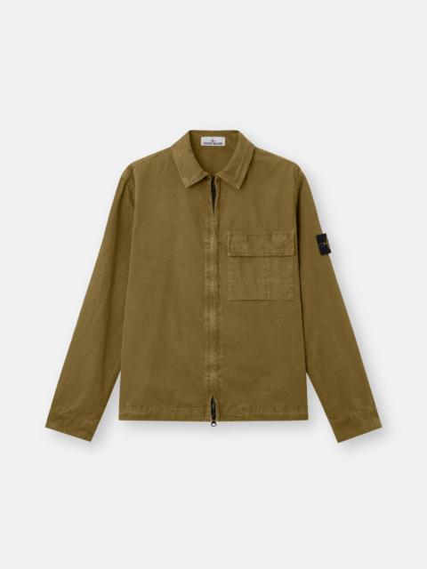 1200008 BRUSHED ORGANIC COTTON CANVAS 'OLD' EFFECT