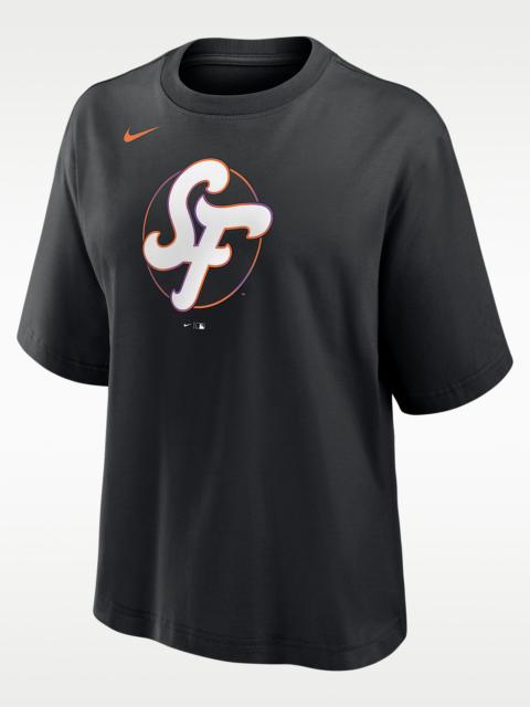 San Francisco Giants City Connect Boxy Women's Nike MLB T-Shirt
