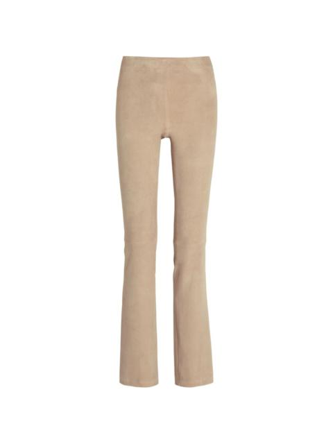 flared-leg trousers