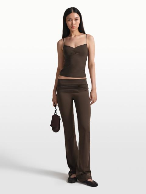 NikeSKIMS Matte Women's Flared Fold-Over Waistband Pants