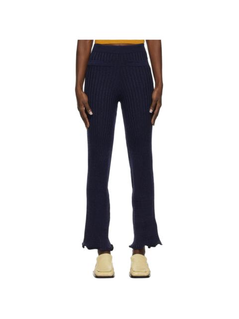 Navy Kimura Tsunehisa Edition Logo Lounge Pants