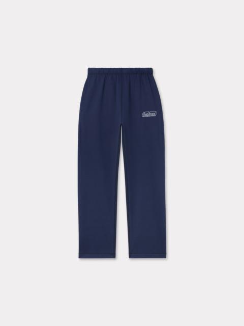 'KENZO Kube' straight embroidered jogging trousers