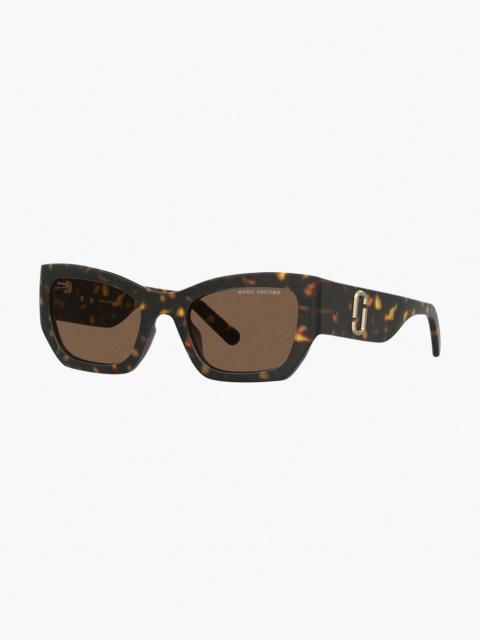 THE J MARC SQUARE CAT EYE SUNGLASSES