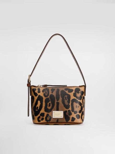 Leopard-print Crespo DG shoulder bag