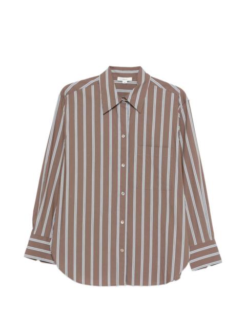 striped pocket shirt