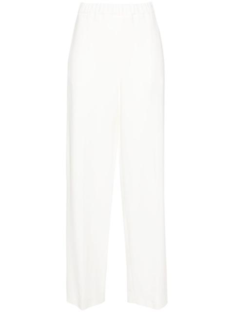 elasticated-waistband trousers