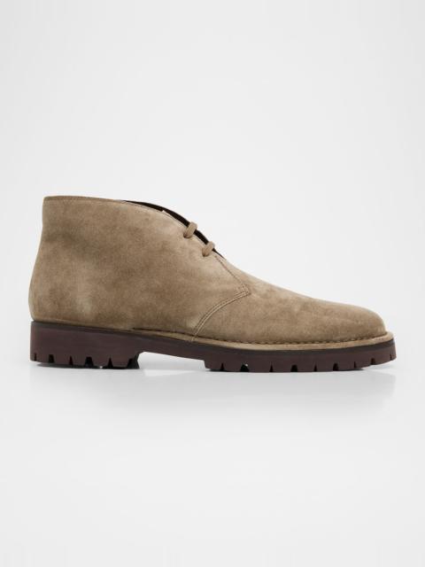 Men's Jerome Suede Lug-Sole Chukka Boots