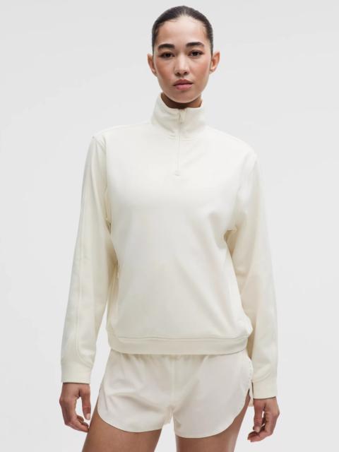 Textured Fleece Half Zip