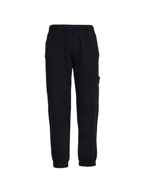 Compass badge fleece trousers