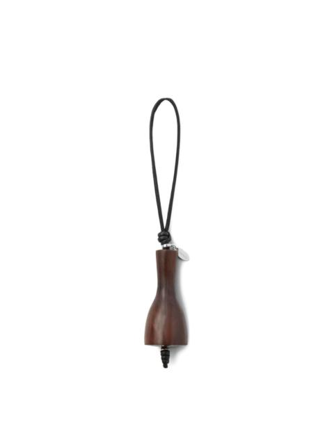 leather bag charm