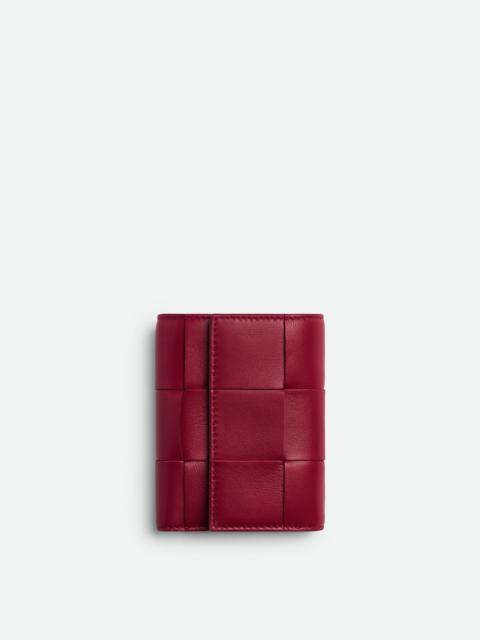 Cassette Tri-Fold Zip Wallet