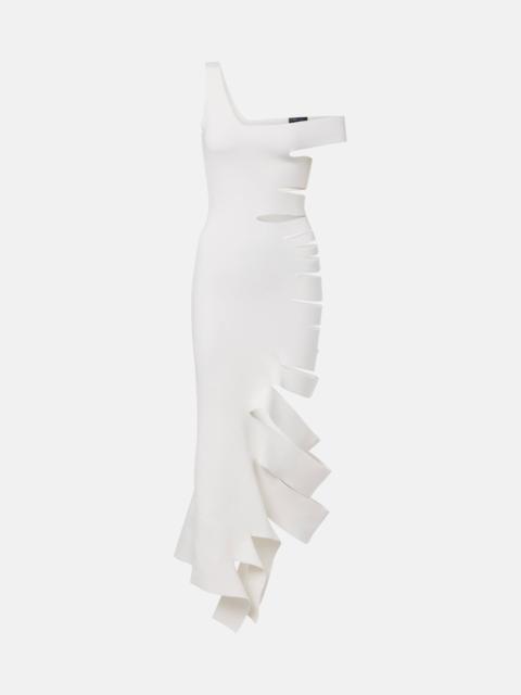Cutout midi dress