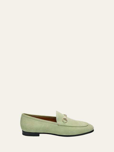 Jordaan Horsebit Suede Loafers