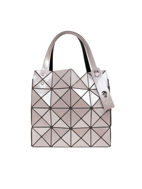 Carat geometric-pattern tote bag