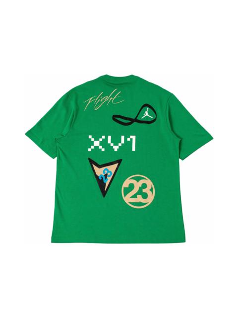 Nike Jordan XVI Flight Heritage Tee Lucky Green/Phantom/Black