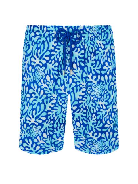 Men Swim Trunks Long Ultra-light and packable Turtles Splash