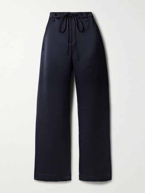 Magnus Satin Wide-leg Pants