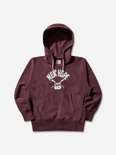 Men’s Index & Archives Lighthouse Reverse Weave Fleece Hoodie Brown