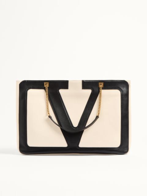 VALENTINO GARAVANI VIVA SUPERSTAR NAPPA LEATHER SHOPPER