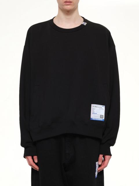 Instrumental Heavy Weight French Terry Sweatshirt in Black
