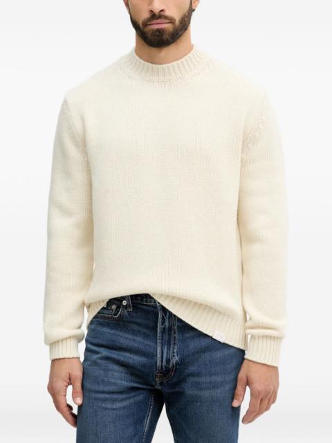 ribbed knit sweater