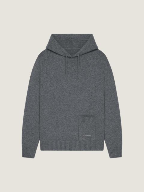 HOODIE IN CASHMERE KNIT